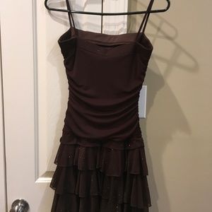 Teen Medium Light Purple/ Brown incandescent Dress